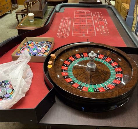 full size roulette table